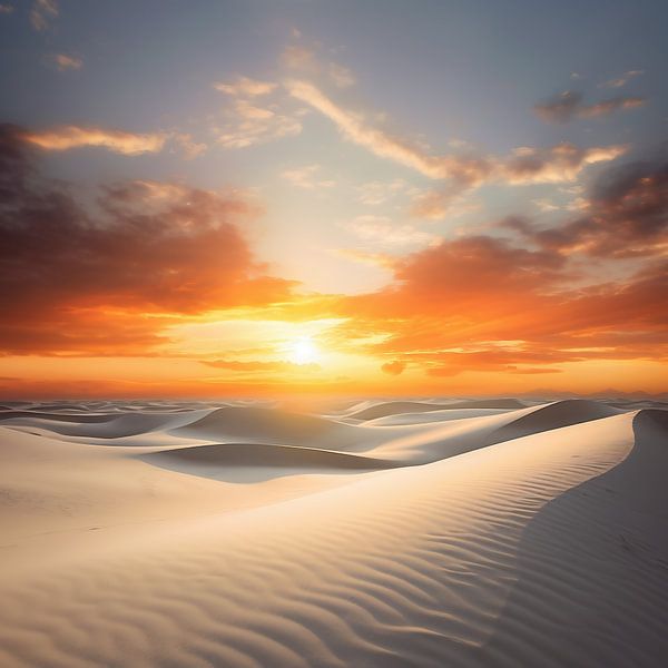 Schönheit der Wüste von fernlichtsicht