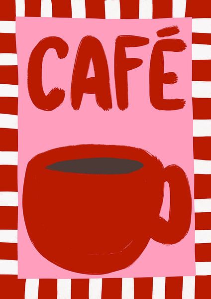 Café Vibe Delight van Athene Fritsch