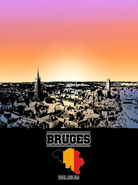 Brugge van Printed Artings