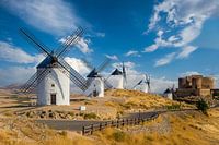 moulins à vent à La Mancha