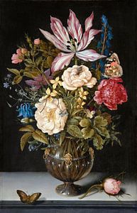 Ambrosius Bosschaert der Alte. Stillleben mit Blumen