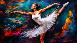 Dansen met kunstmatige kleuren