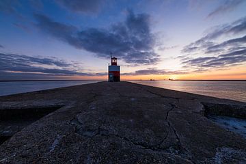 Sunset on the North Pier in March 2025 10 by peterheinspictures
