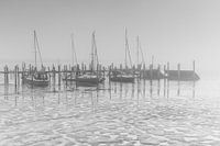 Boats in the Wadden Sea