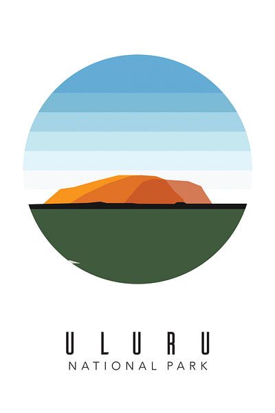 Australia - Uluru by Walljar