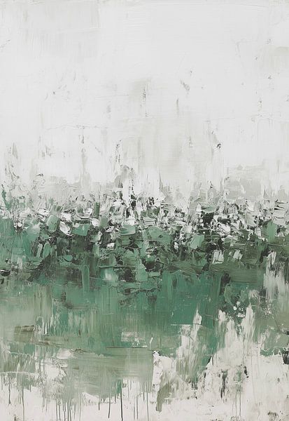 Là où la verdure se fond dans le silence par Color Square