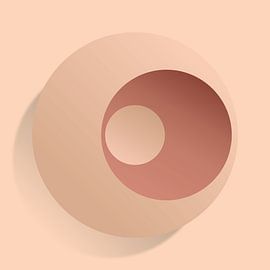 Warm Geometric Circles by Marcio Pontes