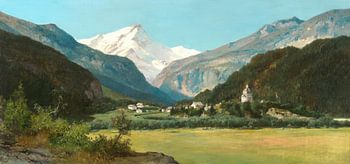 Albert Zimmermann, zicht op Böckstein