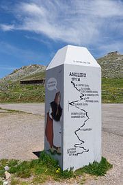 Am Ende des Angliru-Aufstiegs