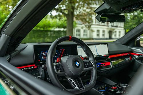 Interior of the new BMW M5