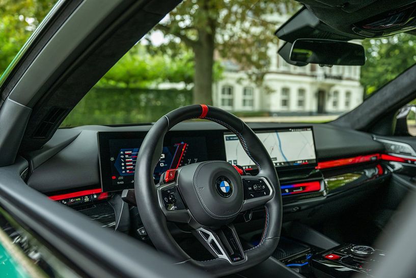 Interior of the new BMW M5 by Bas Fransen