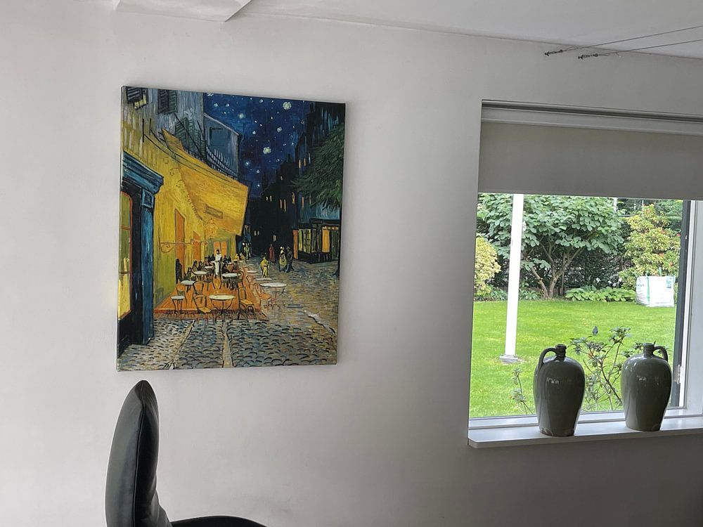 Caféterras bij nacht van Vincent van Gogh 