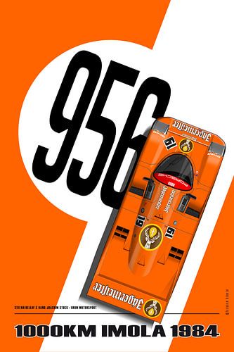 Porsche 956 Bellof Stuck by Theodor Decker