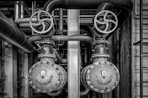 Industrieel kwartet in de Dongecentrale