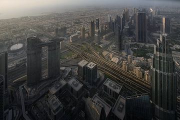 At the top of the Burj Khalifa by Luc Buthker