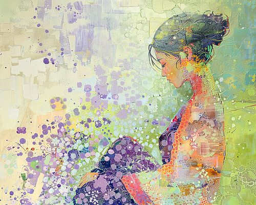 Träumende Frau | Frau im Traumland