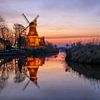 Zwillingsmühlen von Greetsiel, Ostfriesland, Deutschland von Alexander Ludwig