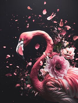 Flamingo Fleur - Essence élégante sur Eva Lee