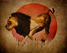 Climate change – Hunting Lion by Jan Keteleer