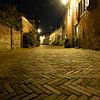 Amersfoort bij nacht Muurhuizen van Gertjan Hesselink