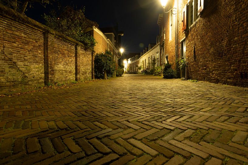 Amersfoort bei Nacht Muurhuizen von Gertjan Hesselink