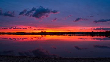 Zonsondergang in Lathum van Sharon Hendriks