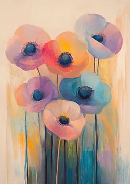 Kleurrijke Bloemen van De Mooiste Kunst