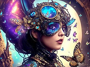 Steampunk Woman XXIV