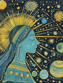 Venus im Weltraum von TOAN TRAN