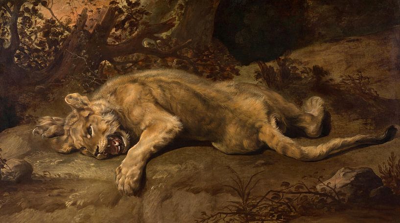The Lioness, Frans Snyders by Masterful Masters