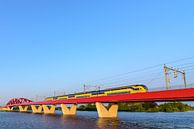 Train of the Dutch Railways NS driving over the Hanzeboog by Sjoerd van der Wal Photography thumbnail