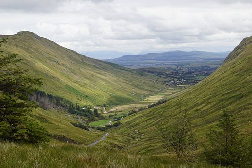 Glengesh Pass in Ierland