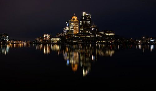 Night Amsterdam at the Amstel