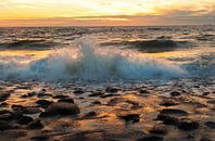 View at sunset over the North Sea by Anouschka Hendriks thumbnail