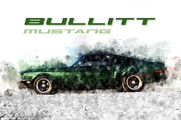 Bullitt Mustang by Theodor Decker