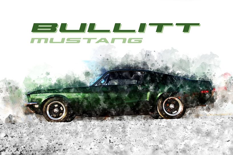 Bullitt Mustang par Theodor Decker