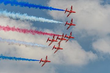 Royal Air Force Red Arrows. van Jaap van den Berg