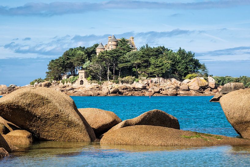 Atlantikküste in der Bretagne van Rico Ködder