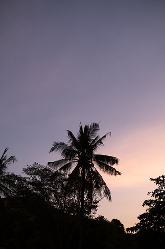 Lombok zonsondergang