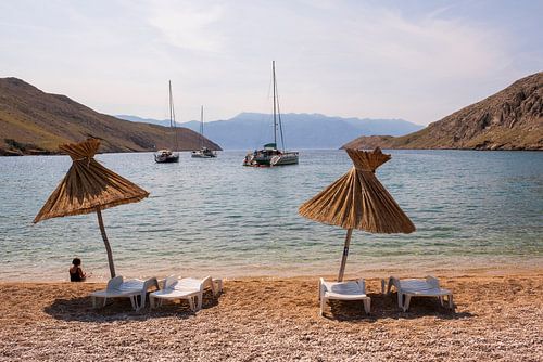 Paradijselijk strandje in Kroatië