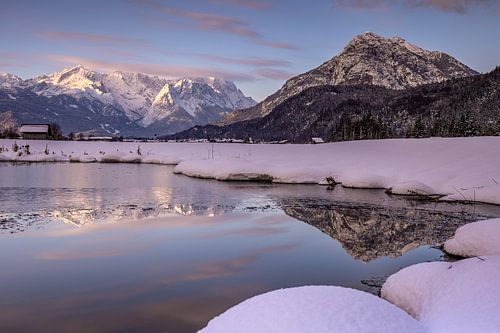 Winter atmosphere in Farchant