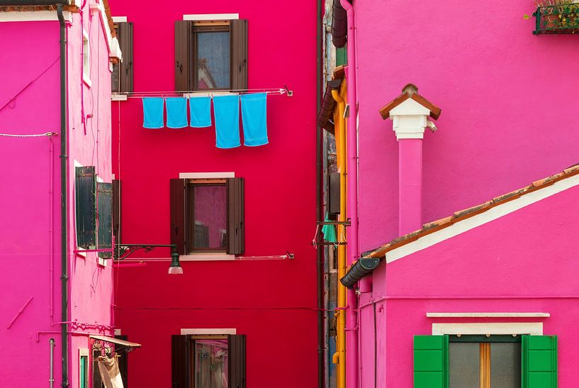 Multicoloured Burano by Ilya Korzelius