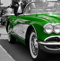 Grüne Corvette C1 