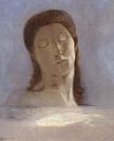 Closed eyes, Odilon Redon by Meesterlijcke Meesters thumbnail
