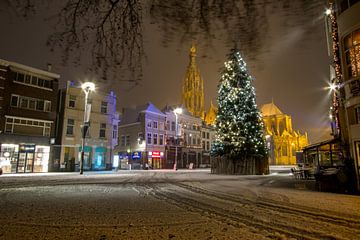 Breda: Schnee zu Weihnachten
