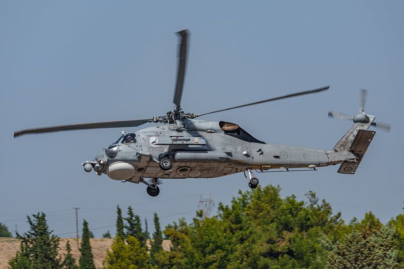 Flight demonstration Greek Sikorsky S-70B Seahawk. by Jaap van den Berg