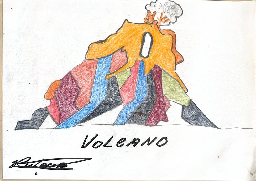 Volcan par Robert van Leur