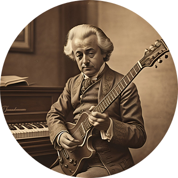 Mozart met elektrische gitaar