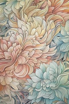 Schilderij Nature's Tapestry | Kunst van Ontspanning van ARTEO Schilderijen
