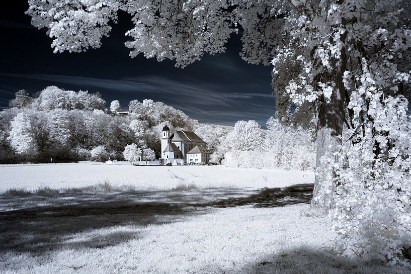 Mariaort in infrared by Rainer Pickhard